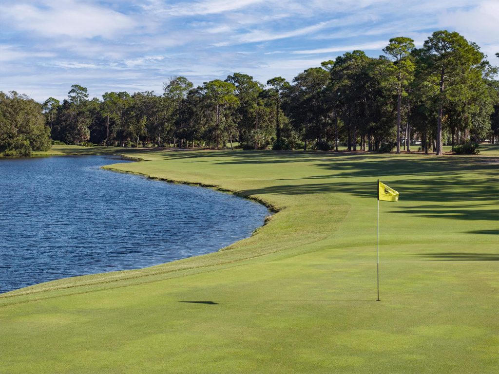 Windsor Parke Golf Club in Jacksonville FL - Hole 9