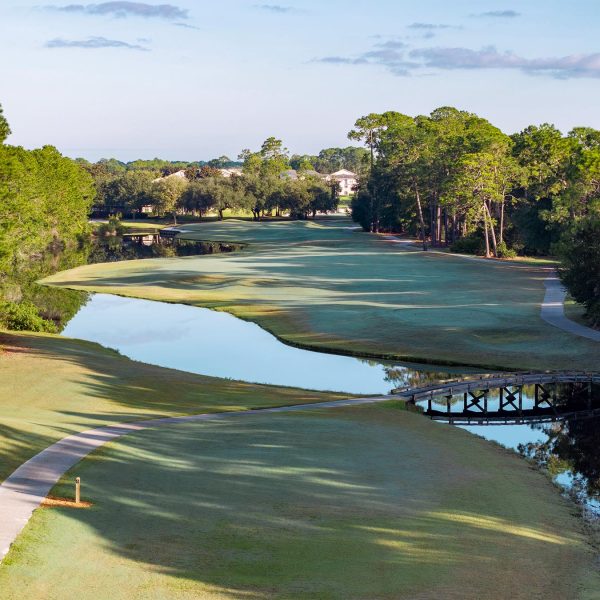 Windsor Parke Golf Club in Jacksonville FL - Hole 16 Fairway