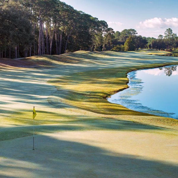Windsor Parke Golf Club in Jacksonville FL - Hole 17 Green
